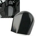 ハーレーエレクトラストリートロードグライドFLTRUウルトラリミテッド用グロスブラックホーンカバー Gloss Black Horn Cover For Harley Electra Street Road Glide FLTRU Ultra Limited