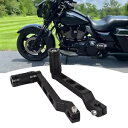 ヒールトゥシフトレバーシフターペグハーレーソフテイルストリートグライドナイトトレイン用 Heel Toe Shift Lever Shifter Pegs For Harley Softail Street Glide Night Train(2)