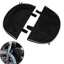 オートバイブラックロワーレッグウォーマー交換用ハーレーファットボーイ FLSTF ソフテイル Motorcycle BLACK Lower Leg Warmer Replacement For Harley Fatboy FLSTF Softail