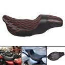 レッドライン 2-Up ライダー 運転席 助手席 ハーレー ロード グライド キング FLTRX FLHR 用 Red Line 2-Up Rider Driver Passenger Seat For Harley Road Glide King FLTRX FLHR