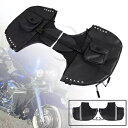 ブラックPUレザーソフトロウワーズチャップスレッグウォーマーバッグハーレーダイナローライダーFXDL用 Black PU Leather Soft Lowers Chaps Leg Warmer Bag For Harley Dyna Low Rider FXDL
