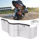 クロームアウターフェアリングトリムスカート ハーレーツーリングエレクトラグライド 1996-2013 米国用 Chrome Outer Fairing Trim Skirt For Harley Touring Electra Glide 1996-2013 US(2)