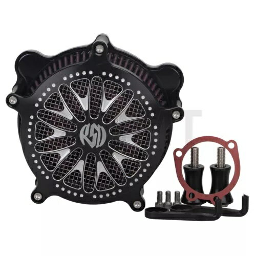 RSD コントラストカット エアクリーナー インテークフィルター ハーレー ソフテイル スプリンガー ダイナ US用 RSD Contrast Cut Air Cleaner Intake Filter For Harley Softail Springer Dyna US