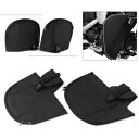 ソフトロワーチャップスレッグウォーマーバッグ ハーレーダイナワイドグライドFXDWGファットボブFXDF用 Soft Lower Chaps Leg Warmer Bag For Harley Dyna Wide Glide FXDWG Fat Bob FXDF