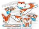 NitroMX グラフィックキット KTM SX 50 SX50 2009 2010 2011 2012 2013 2014 2015 デカール NitroMX Graphic Kit for KTM SX 50 SX50 2009 2010 2011 2012 2013 2014 2015 Decals(2)