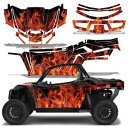 UTV グラフィックス キット デカール ステッカー Textron Wildcat XX 2018 以降 ICE オレンジ UTV Graphics Kit ...