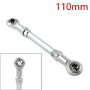 110mm ボールジョイントボルトタイロッドは ATV ゴーカートバギーダートピットバイクに適合します。 110mm Ball Joint Bolt Tie Rod Fits ATV Go Kart Buggy Dirt Pit Bike-