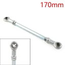 170mm ボールジョイントスクリュータイロッドは、ATV ゴーカートバギーダートピットバイクに適合します。 170mm ball joint screw tie rod fits ATV go kart buggy dirt pit bike-