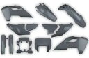 ハスクバーナ 2024 2025 TE FE 150 250 300 350 450 501 プラスチックキット + フォークガード Husqvarna 2024 2025 TE FE 150 250 300 350 450 501 Plastics Kit + Fork guards