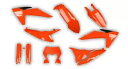 KTM 2024 2025 EXC XC-W EXC-F XCF-W プラスチックキット + フォークガード オレンジ KTM 2024 2025 EXC XC-W EXC-F XCF-W Plastics kit + Fork guards Orange