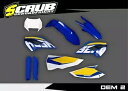 Husaberg FE TE 125 250 300 450 501 2013 2014 プラスチックキット + グラフィックレプリカ Husaberg FE TE 125 250 300 450 501 2013 2014 Plastics kit + graphics replica