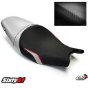 Kawasaki ER6F ER6N Ninja 650R 2005-2008 シートカバー Luimoto シルバー ブラック Kawasaki ER6F ER6N Ninja 650R 2005-2008 Seat Cover Luimoto Silver Black(2)