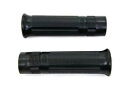 V-Twin によるハーレーダビッドソン用ブラック Beck プラスチック グリップ セット Black Beck Plastic Grip Set for Harley Davidson by V-Twin