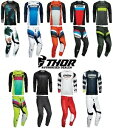 2021 トール レーシング ダート バイク ギア パルス / エア モトクロス パンツ ジャージ MX オフロード 2021 Thor Racing Dirt...