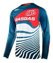 TROY LEE DESIGNS ガスガス GP モトクロスジャージ オフロード ライトウェイト 本物 TROY LEE DESIGNS GASGAS GP M...