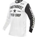 ファストハウス カーボン ユース ジャージ、ホワイト/ブラック Fasthouse Carbon Youth Jersey, White/Black