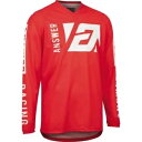 アンサー レーシング シンクロン マージ ユース ジャージ、レッド/ホワイト Answer Racing Syncron Merge Youth Jersey,...