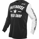 ファストハウス カーボン ユース ジャージ、ブラック/ホワイト Fasthouse Carbon Youth Jersey, Black/White