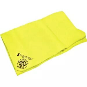 Frogg Toggs Chilly Pads Hi-Viz Cooling Towel、Hi-Viz イエロー - 全サイズ Frogg Toggs Chilly Pads..