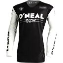 オニール レーシング メイヘム ブレット ジャージ、ブラック/ホワイト O'Neal Racing Mayhem Bullet Jersey, Black/Wh...