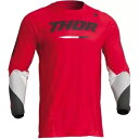 Thor Pulse Tactic ユース ジャージ、レッド/グレー Thor Pulse Tactic Youth Jersey, Red/Grey