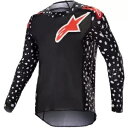 アルパインスターズ レーサー ノース ユース ジャージ、ブラック/ホワイト/レッド Alpinestars Racer North Youth Jersey, ...