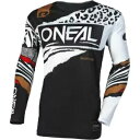 オニール レーシング メイヘム ワイルド ジャージ、ブラック/ホワイト/ブラウン O'Neal Racing Mayhem Wild Jersey, Black...