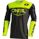 ブラック/フロー イエロー Sz M O'Neal Racing Mayhem Hexx モトクロス ジャージ Black/Flo Yellow Sz M O'...