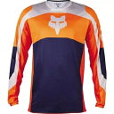 Fox Racing 180 ニトロ ジャージ、ネイビー ブルー/オレンジ/ホワイト Fox Racing 180 Nitro Jersey, Navy Blu...