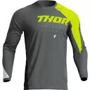 トール セクター エッジ ユース ジャージ、グレー/フロー イエロー Thor Sector Edge Youth Jersey, Grey/Flo Yello...