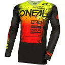 オニール レーシング メイヘム スカーズ ユース ジャージ、ブラック/レッド/イエロー O'Neal Racing Mayhem Scarz Youth Jer...