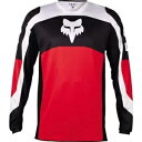 Fox Racing 180 ニトロ ジャージ、レッド/ブラック/ホワイト Fox Racing 180 Nitro Jersey, Red/Black/Whi...