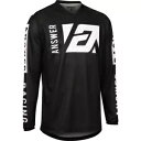 アンサー レーシング シンクロン マージ ユース ジャージ、ブラック/ホワイト Answer Racing Syncron Merge Youth Jersey...
