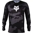Fox Racing 180 BNKR ジャージ、ブラック/グレー Fox Racing 180 BNKR Jersey, Black/Grey