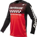 ファストハウス エルロッド ジャージ、レッド/ブラック/ホワイト Fasthouse Elrod Jersey, Red/Black/White