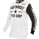 ファストハウス カーボン ジャージ、ホワイト/ブラック Fasthouse Carbon Jersey, White/Black