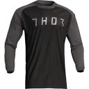 Thor テレイン ジャージ、ブラック/チャコール Thor Terrain Jersey, Black/Charcoal