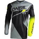 オニール レーシング エレメント レースウェア ジャージ、ブラック/グレー/イエロー O'Neal Racing Element Racewear Jersey...