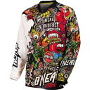 オニール レーシング メイヘム クランク モトクロス ジャージ - ブラック/マルチ、全サイズ O'Neal Racing Mayhem Crank Motoc...