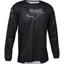 Fox Racing ブラックアウト ピーウィー ジャージ、ブラック Fox Racing Blackout Pee Wee Jersey, Black