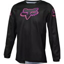 Fox Racing Blackout ガールズ ジャージ、ブラック Fox Racing Blackout Girl's Jersey, Black