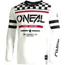 オニール レーシング エレメント スコードロン ユース ジャージ、ホワイト/ブラック/レッド O'Neal Racing Element Squadron Yo...