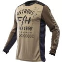 Fasthouse オフロード ジャージ、タン/ブラック/ブラウン/ネイビー ブルー Fasthouse Offroad Jersey, Tan/Black/B...
