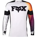 Fox Racing 360 ストリーク ジャージ、ホワイト/ブラック/オレンジ Fox Racing 360 Streak Jersey, White/Bla...