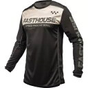 Fasthouse オフロード サンド キャット ジャージ、ブラック/グレー/サンド Fasthouse Off-Road Sand Cat Jersey, B...