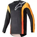 アルパインスターズ テックスター セイン ジャージ、ブラック/オレンジ Alpinestars Techstar Sein Jersey, Black/Oran...