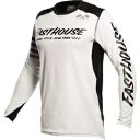 ファストハウス レイブン ジャージ、ホワイト/ブラック Fasthouse Raven Jersey, White/Black