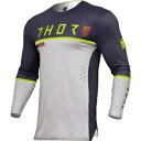 Thor Prime Ace ジャージ、ミッドナイト/ライトグレー/アシッド Thor Prime Ace Jersey, Midnight/Light Gre...