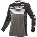 Fasthouse Grindhouse オメガ ジャージ、ブラック/グレー/ホワイト Fasthouse Grindhouse Omega Jersey, B...