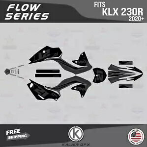 グラフィックキット KAWASAKI KLX230R 2020 2021 2022 2023 2024 FLOW-Smoke 用 Graphics Kit for KAWASAKI KLX230R 2020 2021 2022 2023 2024 FLOW-Smoke